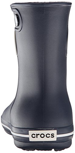 Crocs Jaunt Shorty Boot, Botas de Agua para Mujer, Azul (Navy), 39/40 EU