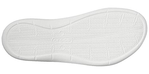 Crocs Swiftwater Sandal Women, Sandalias con Punta Abierta para Mujer, Azul (Navy/White 462B), 39/40 EU