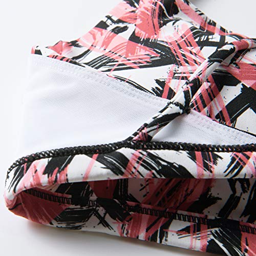 CRZ YOGA Sujetador Deportivo Yoga para Mujer Ejercicio Fitness Ropa Interior Leafy Multi 1 XS