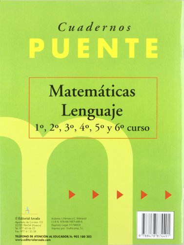 Cuaderno De Matemáticas. Puente 1er Curso Primaria. Ejercicios Básicos Para Preparar El Paso A 2º Curso - 9788478874491