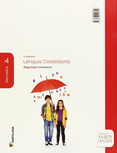 CUADERNO LENGUA 4 PRIMARIA 2 TRIM SABER HACER - 9788468029610