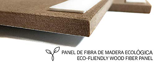 Cuadro de Baño. Set de 2 Unidades de 19 cm x 25 cm x 4 mm Cada Cuadro para Decoración de Baño