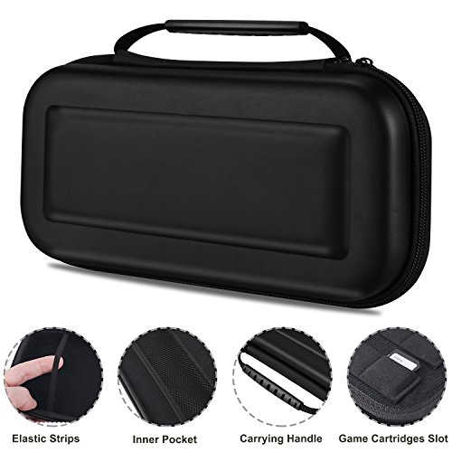 Cubierta para Nintendo Switch - Estuche portátil TUXWANG EVA con Banda elástica Plegable.Adecuado para Cassettes de Juegos y Otros Accesorios de Cambio de Nintendo