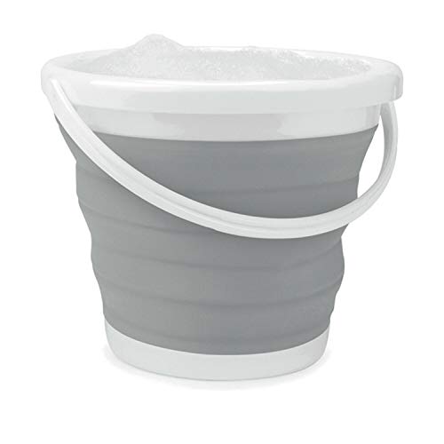 Cubo plegable Beldray LA028495GRY, 10 litros, gris