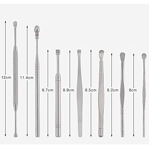 Cuchara para los oídos Limpiador para los oídos Limpiador para los oídos Limpiador para los oídos Removedor de cera
