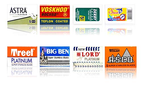 Cuchillas de afeitar Astra, Voskhod, Derby, Shark, Treet, Lord, Asco, Big Ben
