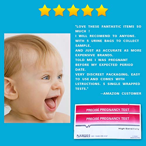 Cuckool-20 Pruebas de Embarazo 25 mIU/ml (20 HCG) (20 HCG)