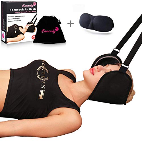 Cuello Hamaca Masaje-Mejor Cuello Alivio del dolor Cuello Estiramiento Alivio Fatiga Herramientas