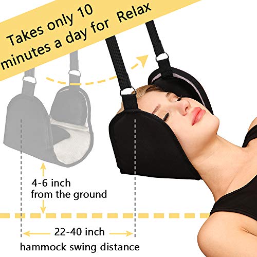 Cuello Hamaca Masaje-Mejor Cuello Alivio del dolor Cuello Estiramiento Alivio Fatiga Herramientas