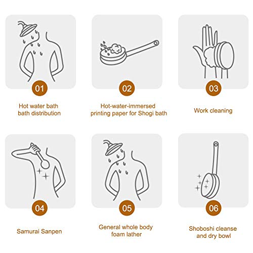 Cuerpo Cepillo,Cepillo de baño,Cepillo Espalda Ducha,Cepillo de doble cara de mango largo,Limpiar Espalda yEuerpo,Exfoliación,Masajee,SPA,Detox,Anti celulitis,Obtener Piel Suav