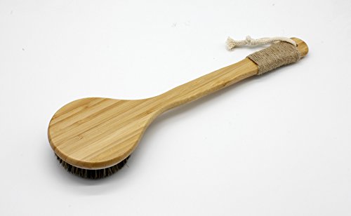 Cuerpo Cepillo,Cepillo de baño,Cepillo Espalda Ducha,Limpiar Espalda y Euerpo,Exfoliación,Masajee,SPA,Detox,Anti celulitis,Obtener Piel Suav