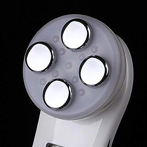 Cuidado De La Piel Aparato De La Belleza De La Vibración, La Cara RF Y La Belleza Mesoterapia Electroporación Pen RF Fotón Piel Regeneración Eliminación De Arrugas Facial Facial LED,Blanco