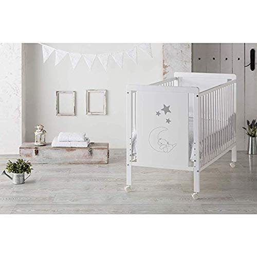 Cuna colecho Indi 120x60 + kit colecho. De 0 a 3 años