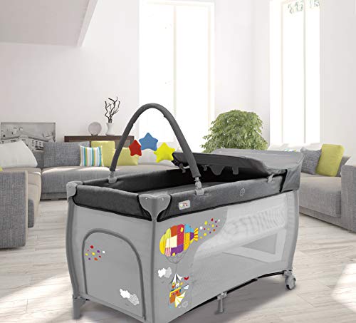 Cuna de viaje Mix Plus Zeppelin