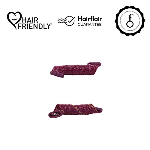 Curlformers - Set complementario de 10 rizadores de pelo para rizos semiabiertos - No requieren calor - Aplicador no incluido - Para cabellos de hasta 20 cm (8") de largo