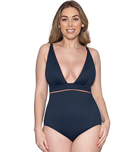 Curvy Kate - Bañador sin cables, color azul marino Azul azul marino 70J/K