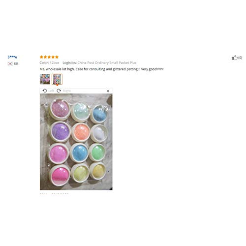 CWJCZY 12 Caja/Set Sirena Nail Glitter Powder Woollen Sugar Starlight Effect Chrome Nail Polish Design Glitter Diy Nail Pigment Powder