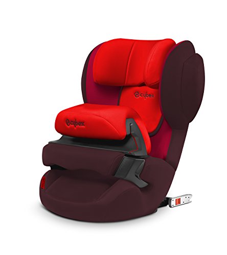 Cybex Silver Juno 2-Fix 517000959 Silla de Coche, Grupo 1, con Isofix, Rojo (Rumba Red)