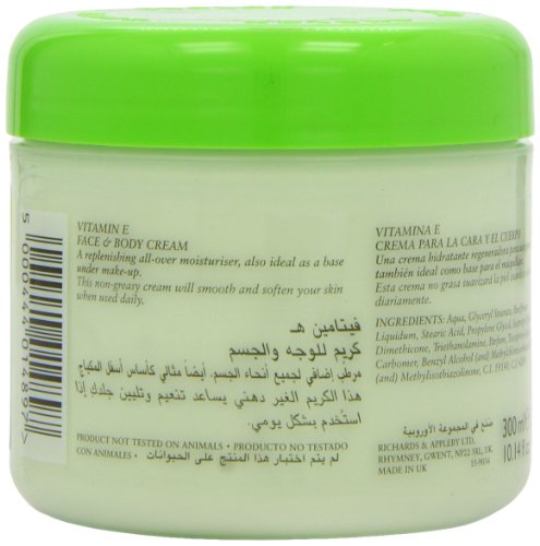 Cyclax Naturaleza Pura vitamina E Face & Body Cream 300ml