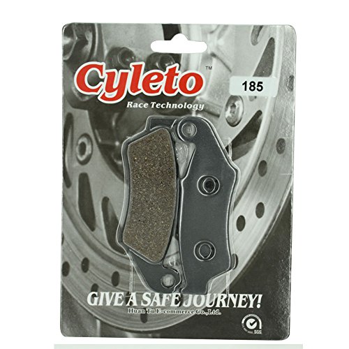 Cyleto - Pastillas de freno delanteras para gas EC 125/200/250/300 2000 2001 2002 2003 2004 2005 2006 2007 2008 2009 2010 2011 2012 2013