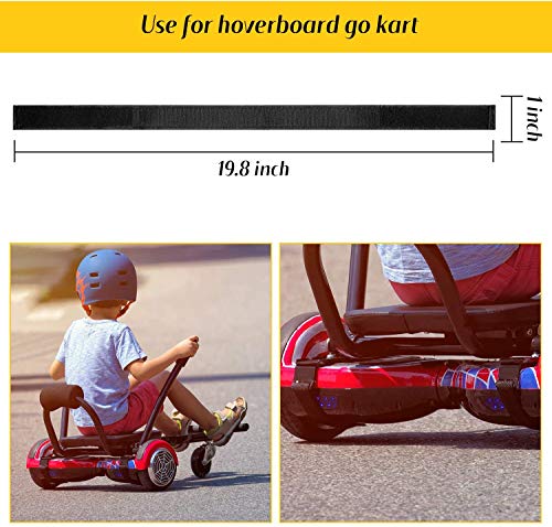 CZNDY Asiento Hoverboard,Silla de Scooter Self Balance,Casco Infantil7-piece,Nuevos Velcros Más Resistentes ,for 6.5" 8" 10" Self Balancing Electric Scooter Universal Cart Hoverboards (B002)