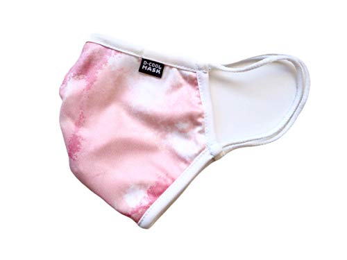 D Cool Mask Mascarilla Higienica Lavable y Reutilizable Fabricada en Portugal con Filtro Incorporado + 30 Lavados. Tejido Suave y Ajustable a Nariz y Boca. Talla Adulto. Pack de 3 unid.