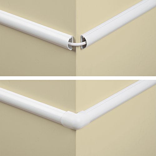 D-Line 3015KIT001 Multipack de Canaleta para Cableado, Blanco, 30x15mm (Mini), Set de 4 Piezas