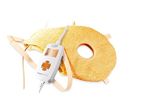 Daga MTPH MAMATERM- Almohadilla Pectoral Especial para Madres Lactantes, 34,8x23,20 cm, Acabado en PVC Impermeable y 4 Niveles de Temperatura