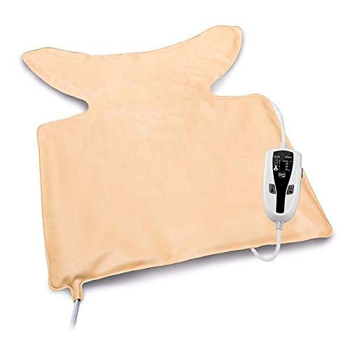 Daga NCD-Almohadilla Eléctrica Ergonómica para Nuca, Cervical y Dorsal, 46x36 cm