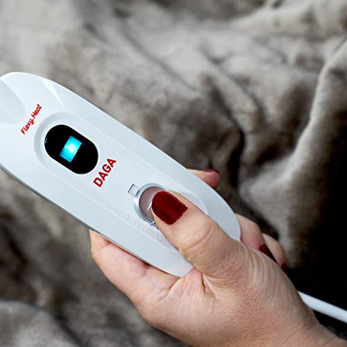 Daga SOFTY PLUS 3757 - Manta eléctrica doble, 180 x 140 cm, lavable a máqui