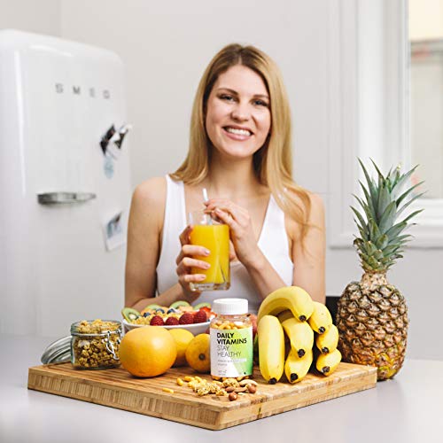 DAILY VITAMINS – Complejo de vitaminas y minerales esenciales - 180 cápsulas (3 meses) – vegano –Multivitaminas hombre / mujer – de Get In Shape