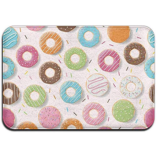 DaiMex Duele Donut Springfield Alfombrilla Exterior Alfombrillas para Puerta Delantera Alfombra de Entrada Alfombra estándar