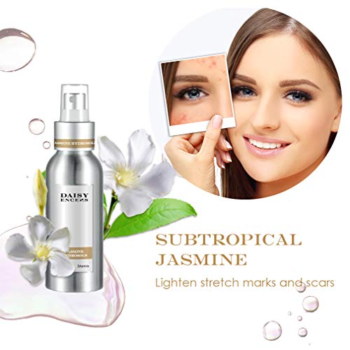 Daisy Encens Agua Floral Hidrolato de Jazmín 100% Pura y Natural, Tónico Para la Piel 100ml