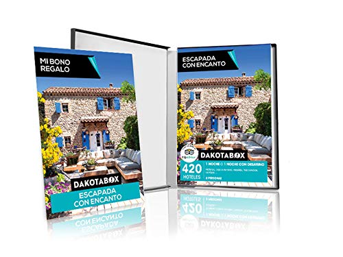DAKOTABOX - Caja Regalo - ESCAPADA CON ENCANTO - 420 hoteles, casas rurales, masías, haciendas y cortijos en España y Portugal