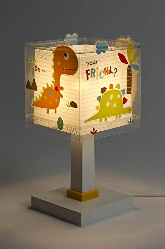 Dalber Lámpara de Sobremesa Dinos E14, Multicolor
