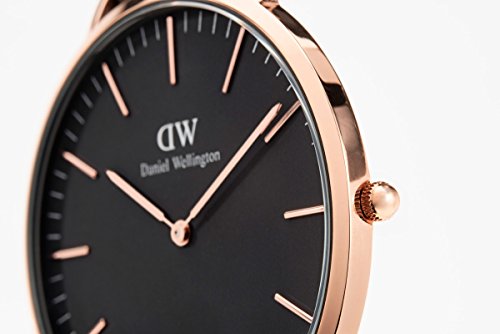 Daniel Wellington Reloj analogico para Unisex de Cuarzo con Correa en Nailon DW00100148