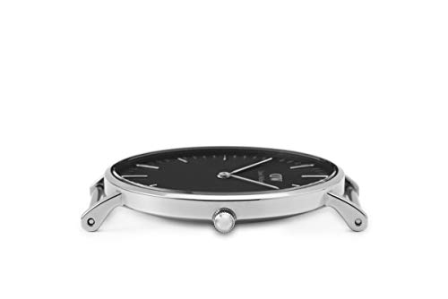 Daniel Wellington Reloj analogico para Unisex de Cuarzo con Correa en Piel DW00100133