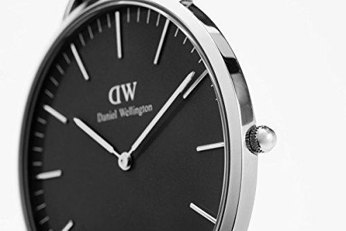 Daniel Wellington Reloj analogico para Unisex de Cuarzo con Correa en Piel DW00100133