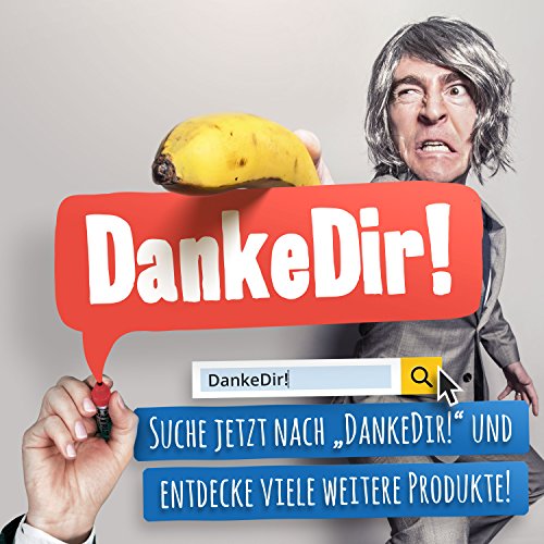 DankeDir!. Let 's Flamingle – Flamingo plástico Cartel con Texto en alemán, Pared Decorar/Party/Decoración Casa – Bonito Regalo Idea Regalo de cumpleaños – Regalo Mejor Amiga