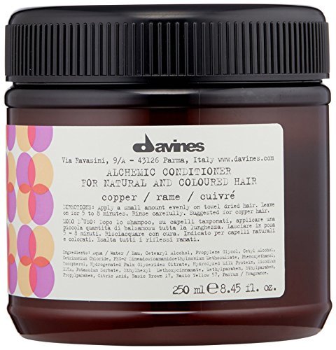 Davines alchemic conditioner copper (for natural or copper hair) 250ml.