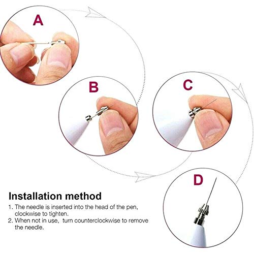DBWICH Pluma de eliminación de Manchas instantáneas, Pluma de eliminación de Manchas de Belleza eléctrica, Pluma de eliminación de Lunares Recargable portátil para verrugas, peca
