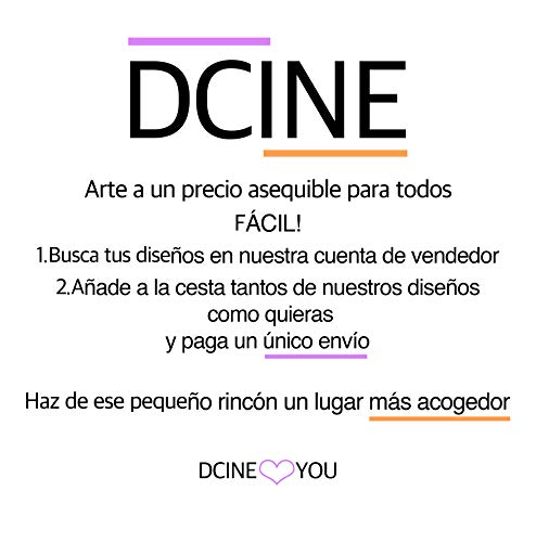 DCine Cuadro Frases/Frases positivas/Cuadro Madera/Regalo/Normas del hogar/Normas de la casa/Carteles Vintage/ 19 cm x 25 cm x 4 mm/ (PEQUEÑOS Momentos)