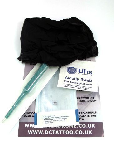 Dctattoo Dérmico Piercing Remache Implante Skin Diver Estéril Kit