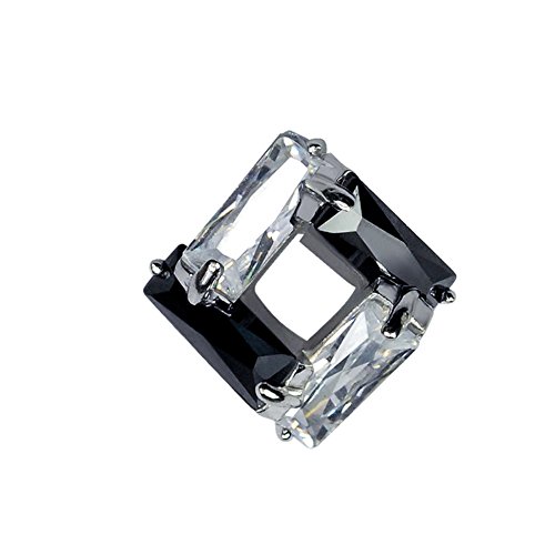 De hombres plata pendientes de cristal/ ornamentos de moda Europea de Tremella fuciformis Berk/ collar vintage-A