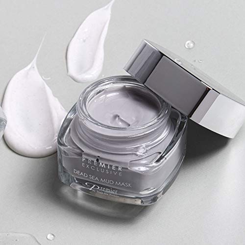 Dead Sea Mud Mask | Mascarilla facial con Minerales del Mar Muerto | Mascarilla Hidratante Antiarrugas | Mascarilla para Mujer y Hombre | Tarro de 50ml. | Premier by Dead Sea Premier