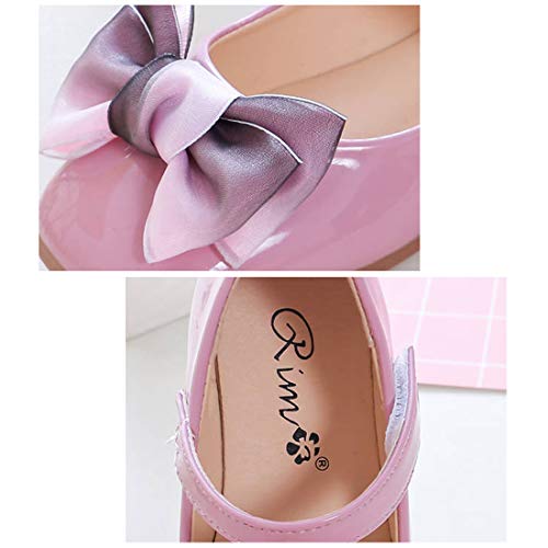 DEBAIJIA Princess Niñas Zapatos 2-9 Años Zapatillas Moda Niños Clásico Hermosa Flor Tendencia Primavera Otoño Fondo Suave Cuero Baile Dulce Pequeño Fresco Caminar Al Aire Libre