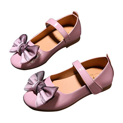 DEBAIJIA Princess Niñas Zapatos 2-9 Años Zapatillas Moda Niños Clásico Hermosa Flor Tendencia Primavera Otoño Fondo Suave Cuero Baile Dulce Pequeño Fresco Caminar Al Aire Libre