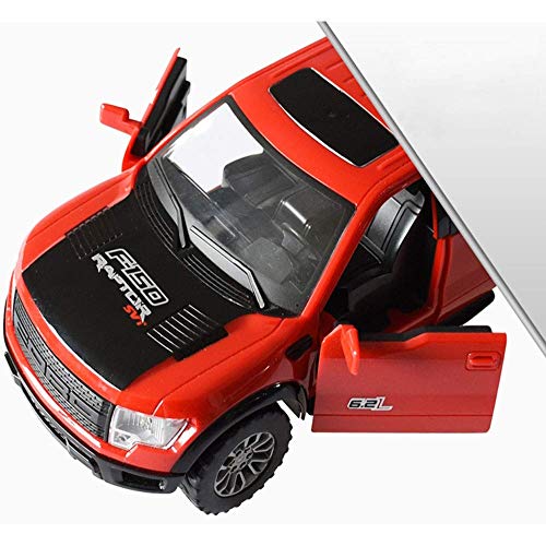 Decoración de escritorio del camión de juguete Tome fricción de coches de juguete de tracción accionó el mini vehículos coches de juguete juguetes Monster Truck Tire hacia atrás de dibujos animados ve