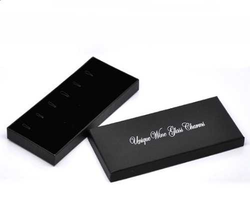 Decoraciones escocesas para copas de vino con caja de regalo hechas a mano por Libby's Market Place