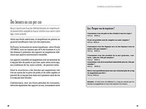 Découvrez les vertus du magnesium : Lutter contre l'anxiété, combattre l'irritabilité, retrouver la bonne humeur (C'EST NATUREL)